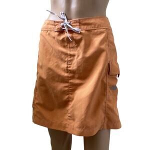 North Face hiking cargo skirt women’s sz 8 orange